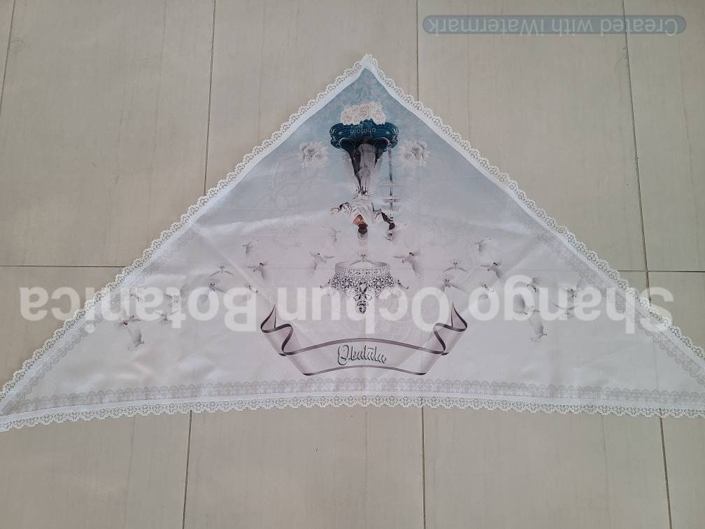 Qillas Head Scarf para Santo Ochun Yemaya Obatala San Lazaro Santeria osha Santo ifa