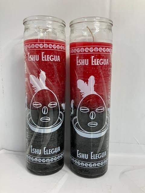Candle/Vela para Elegua Eleggua COMBO Santeria Osha Road Opener