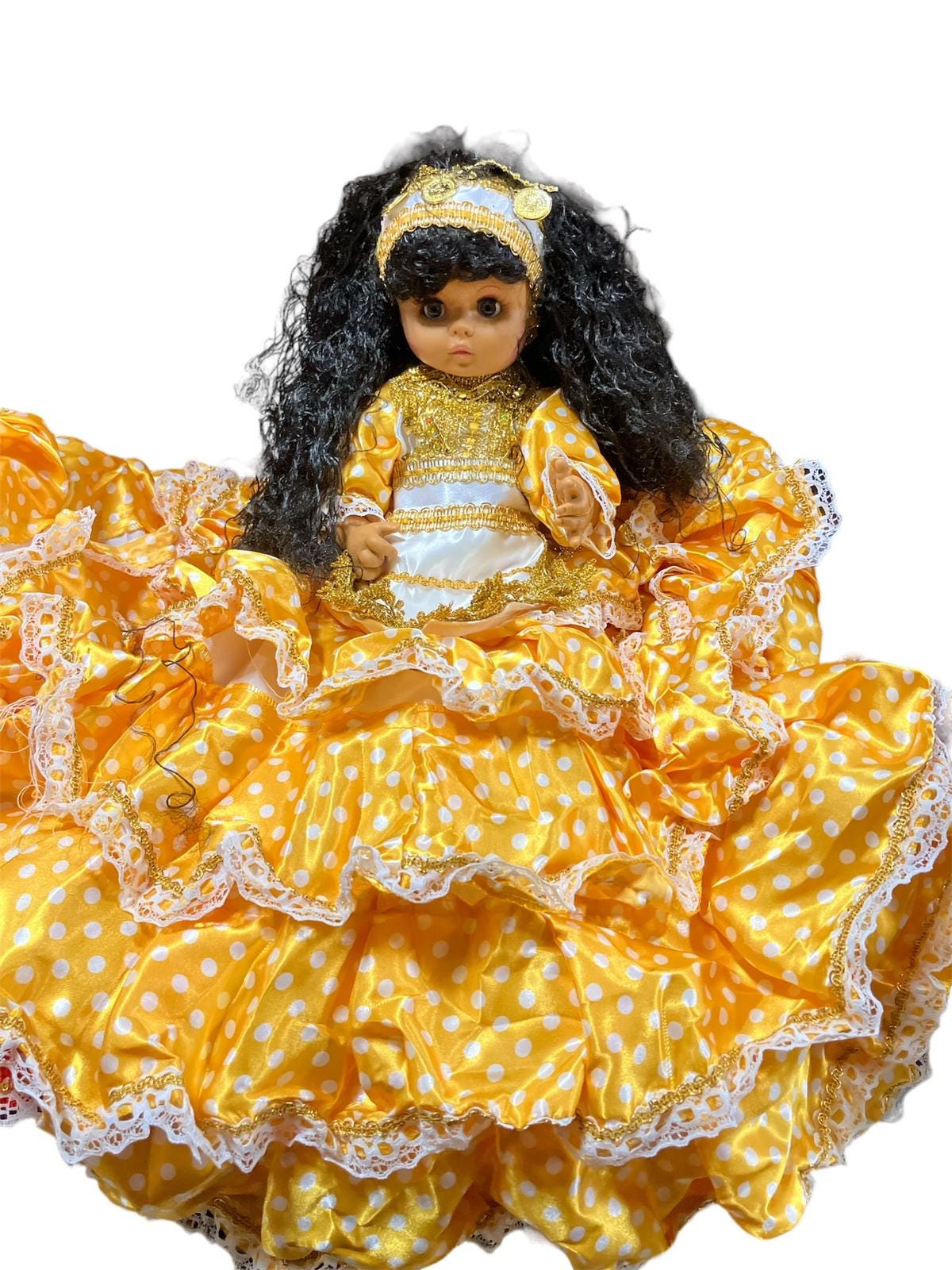 Muneca Gitana Gypsy Doll Santeria Palo Osha Ifa Egun