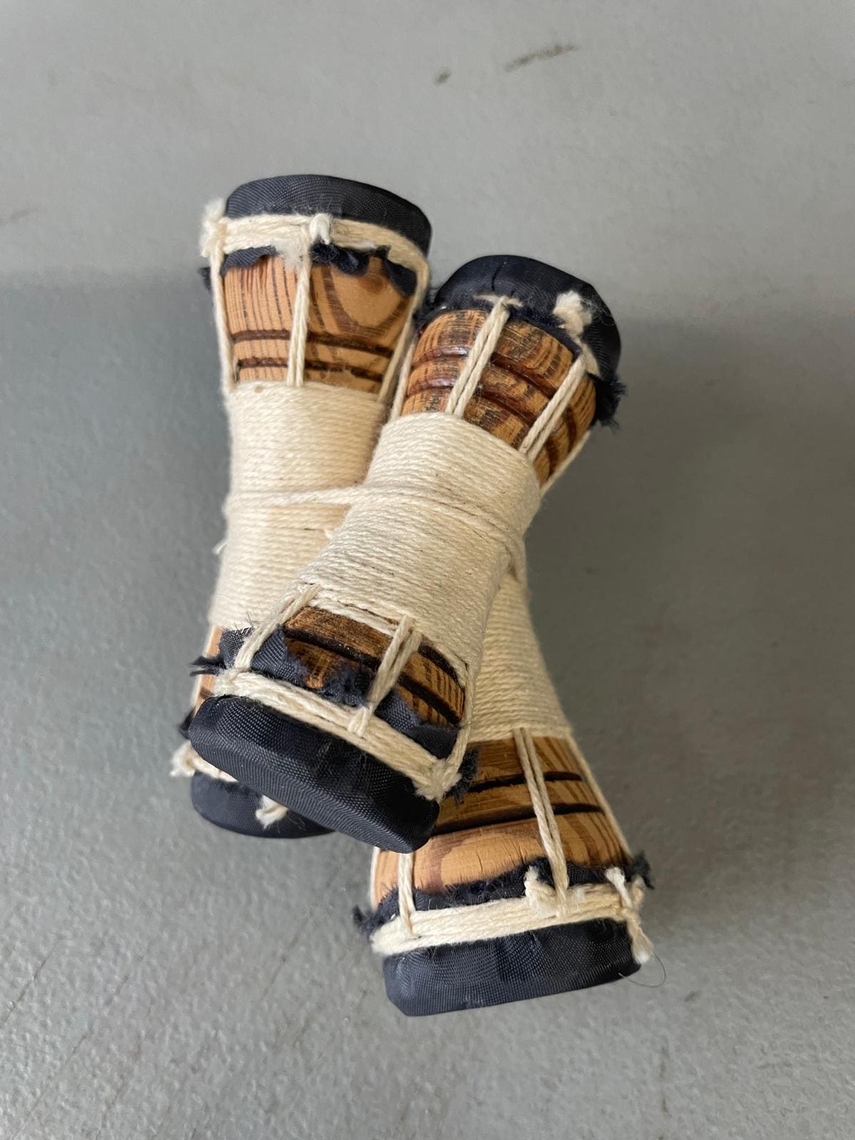 Tamborcito Drums para Elegua Shango Ochun Eleggua Orishas Ana Santeria Osha Santo Ifa Yoruba