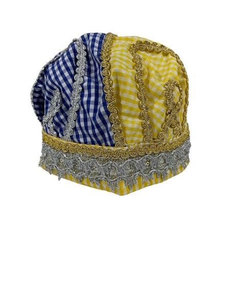 Gorro de Las Dos Agua Hat Yemaya y Ochun Ginga Santeria Osha Santo Ifa Palo