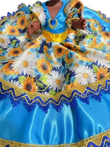 Muneca de Las Dos Agua Santeria Egun Palo Doll Yemaya Ochun