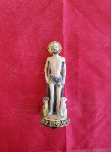 5" Inch Saint Lazarus Statue Figurine Figure San Lazaro Santo St Religious