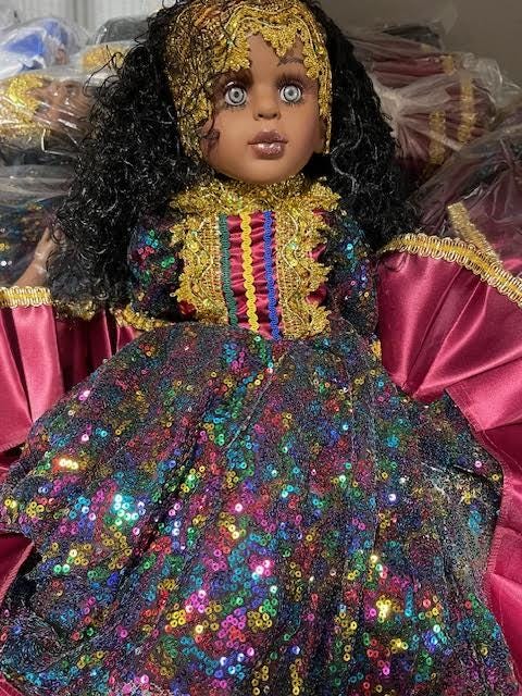 Muneca Gitana Gypsy Doll Santeria Palo Osha Ifa Egun