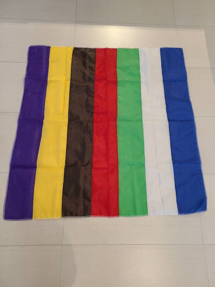 Panuelo de 7 Potencia Africana 7 Powers Santeria Santo Osha Ifa Palo