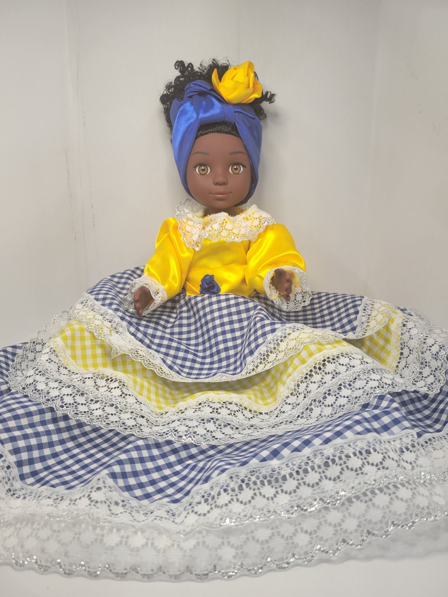 Muneca Dos Agua Yemaja y Ochun Santeria Egun