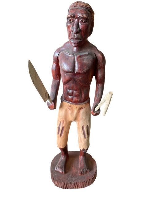 Alboran Congo Negro Doll Fransico Muneco 7 Rayo Santeria Osha Ifa Palo