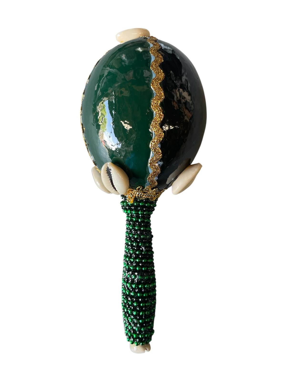 Ogun Maraca Oggun Rattle Eshu Santeria Osha Santo