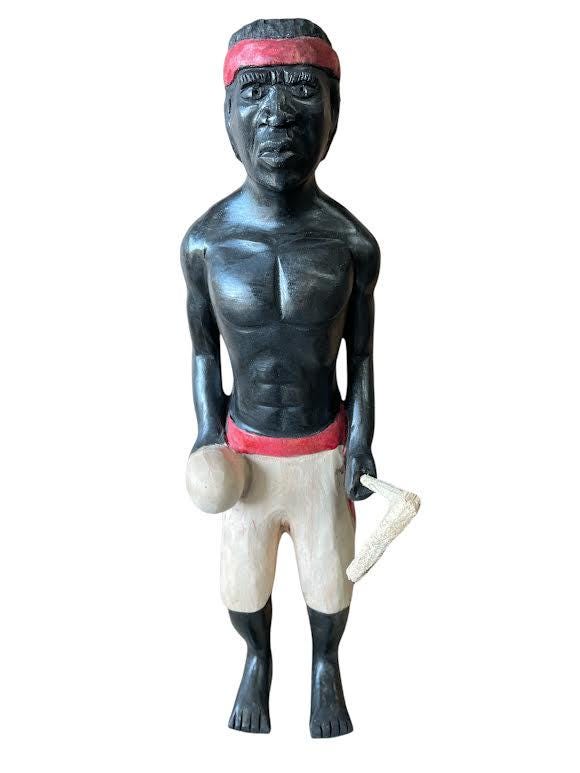 Alboran Congo Negro Doll 19in tall Fransico Muneco 7 Rayo Santeria Osha Ifa Palo