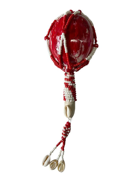 Maraca Shango Rattle Kabiosile Chango Santeria Osha Santo