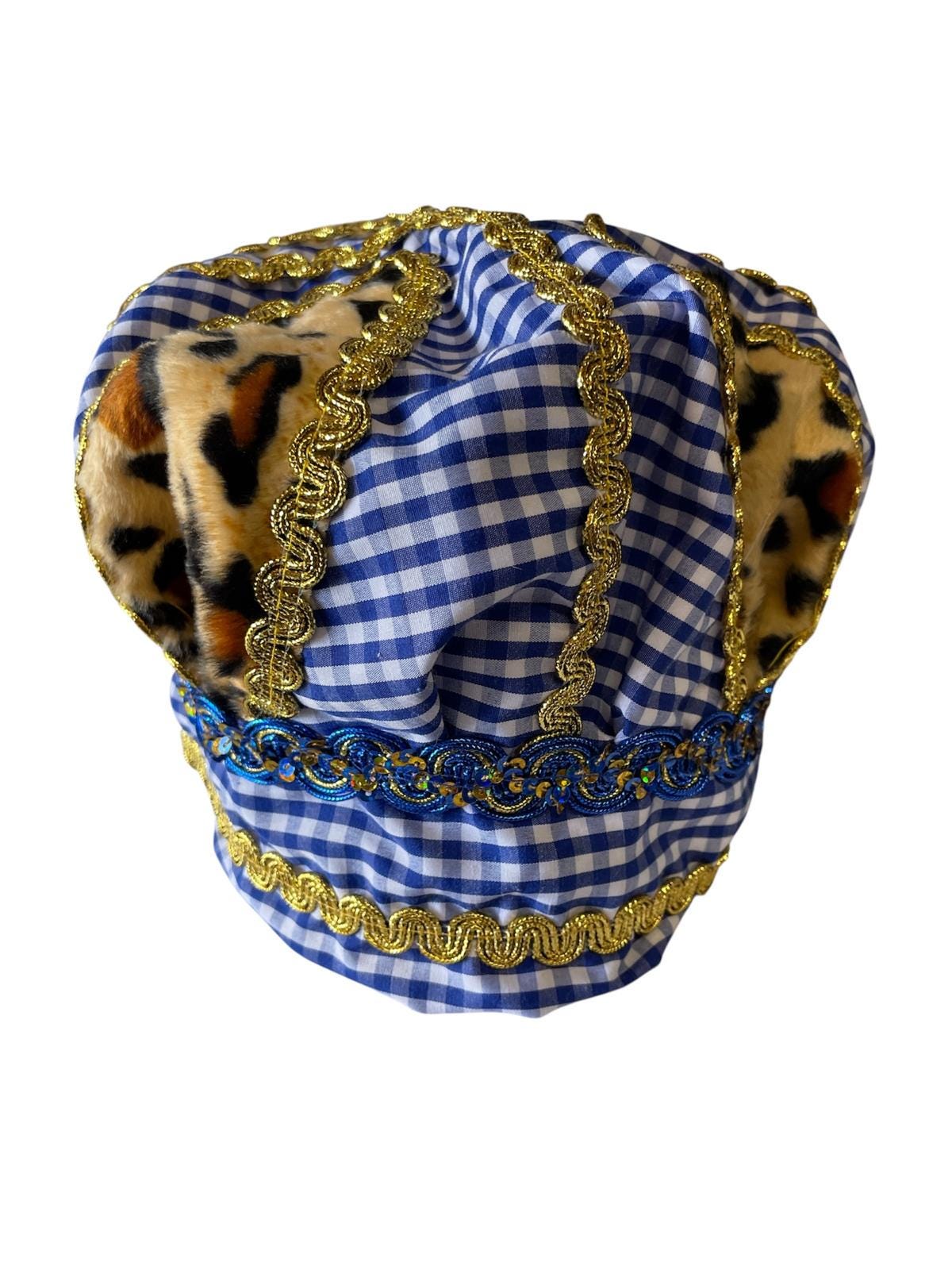 Gorro de Ochosi Hat oshoci Ginga Santeria Osha Santo Ifa Palo