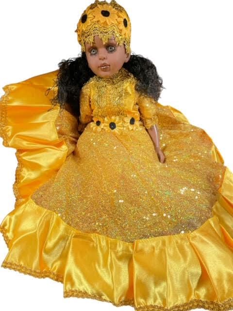 Muneca Gitana Gypsy Ochun Oshun Doll Santeria Palo Osha Ifa Egun