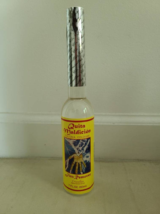 Qita Maldicion Jinx Remover Cologne 7 fl oz  De Crusellas Santeria Espitismo Misa Bano
