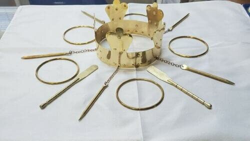 Herramienta Oshun/Ochun Tools con Corona Osha Ifa - Yoruba Santeria Ifa