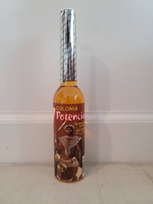 7 Potencia Africana Colonia Crusellas 7 oz Santeria Misa Osha Santo Ifa