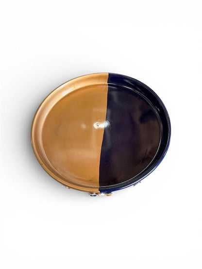 Plato de Barro paraOchosi Oshosi Plate Cazuela Cazuelita Santeria ifa osha 15"