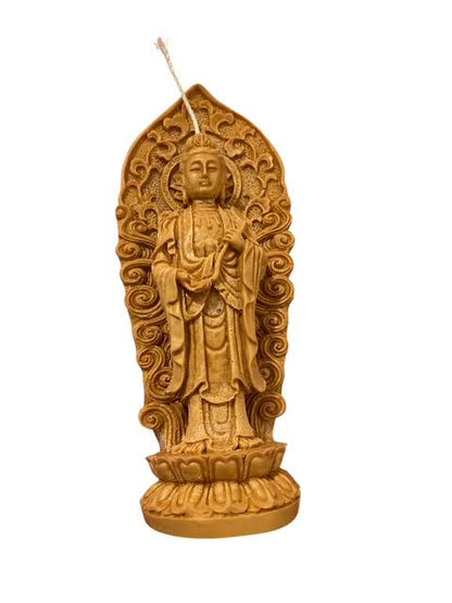 Budda Statue Candle Scented Meditation Santeria Spells Egun Osha Palo Santo