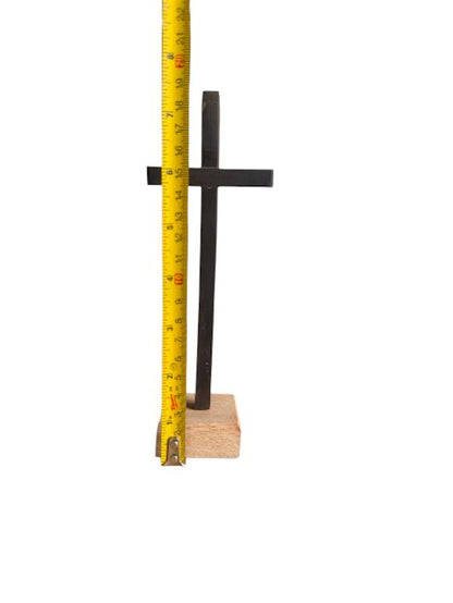 8in Cruxafix Cruz Evano Cabonero Cross para Bobeda Epiritual