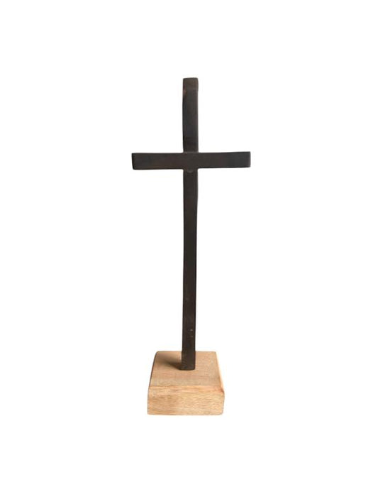8in Cruxafix Cruz Evano Cabonero Cross para Bobeda Epiritual