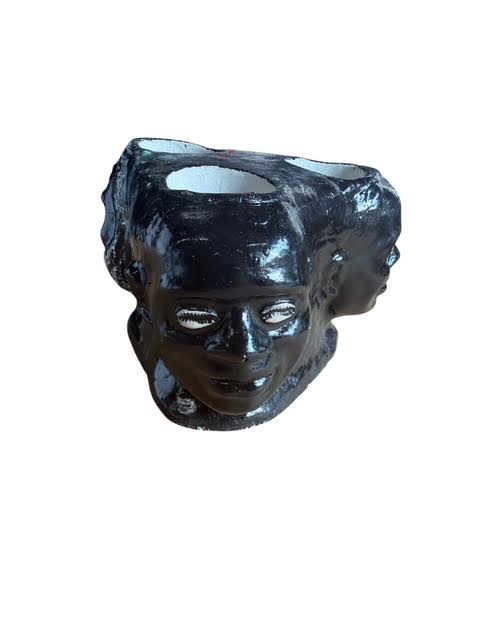 ELEGUA ELEGGUA ESHU 3 Head Osha Orisha Ifa Orula Babalawo Santeria