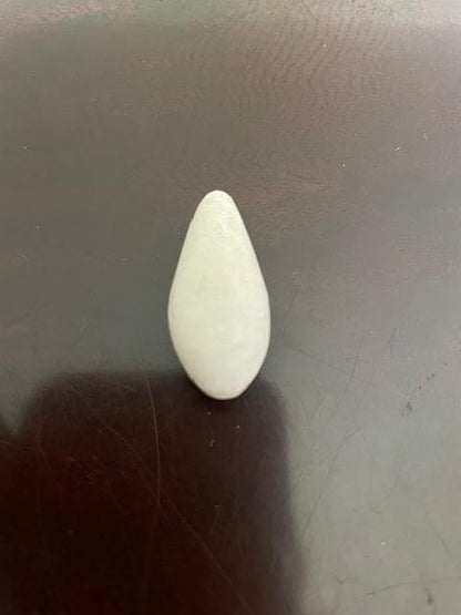 Piedra de Rayo Blanca thunder stone White (small) Shango Chango ifa religion yoruba santeria palo prenda 7 rayo