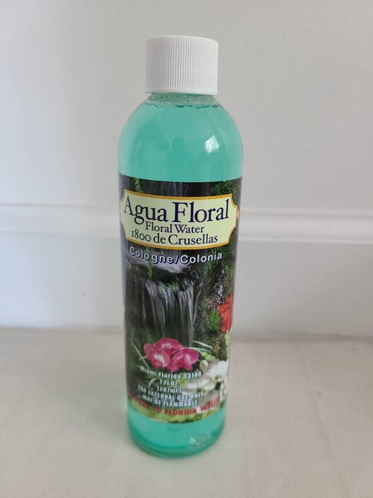 Agua Florida Cologne 7 fl oz  De Crusellas Santeria Espitismo Misa Bano