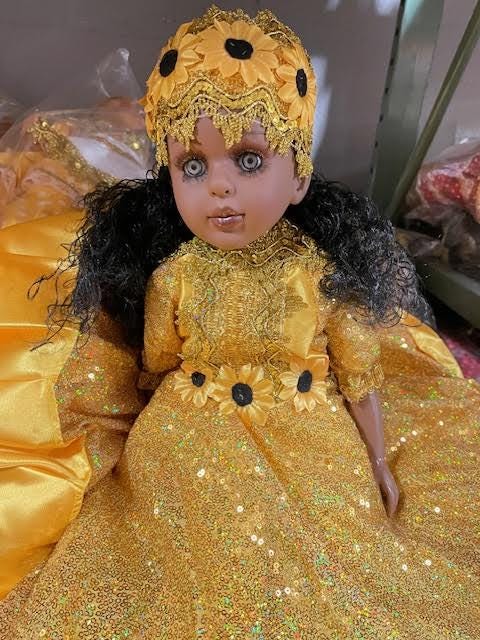 Muneca Gitana Gypsy Ochun Oshun Doll Santeria Palo Osha Ifa Egun