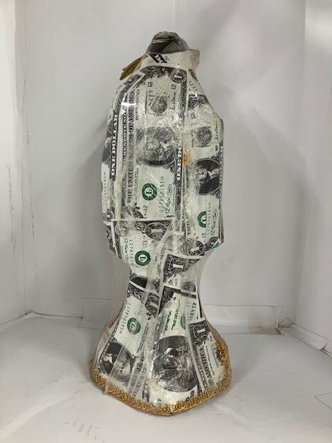 12" Santa Muerte Statue 7 Colors Holy Death Grim Reaper Siete Potencias Figure