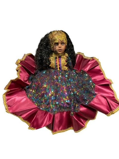 Muneca Gitana Gypsy Doll Santeria Palo Osha Ifa Egun