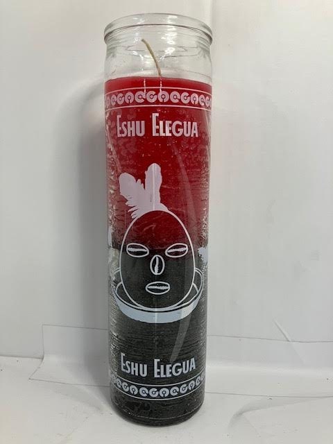 Vela De Elegua Eshu Candle Saneria Palo Osha Ifa