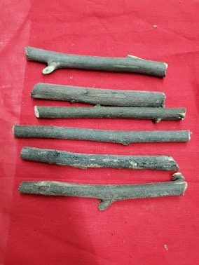 6 Palo RASPA LENGUA Santeria Palo Prenda