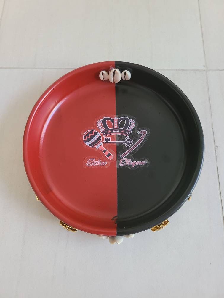 Elegua Plate Eleggua Plato Santeria Santo Osha Ifa Yoruba