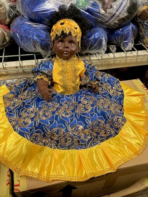 Muneca Dos Agua Yemaja y Ochun Santeria Egun