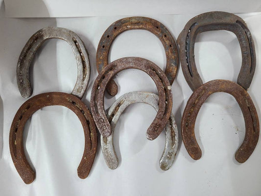 7 Metal horseshoes Herradura de metal Ogun Santeria Osha Palo Prenda