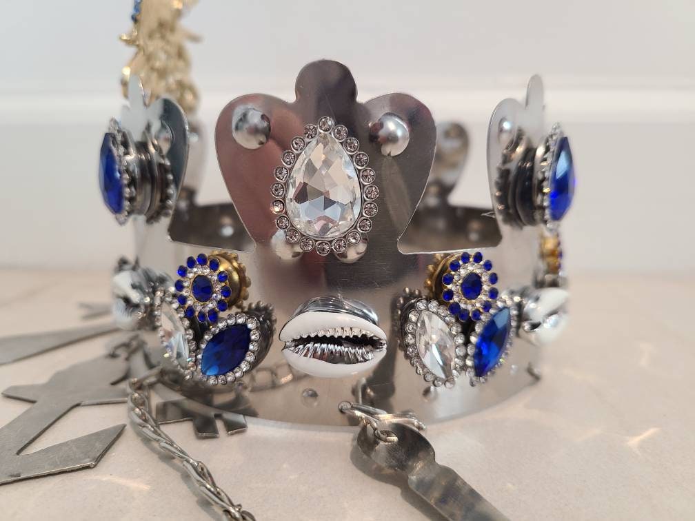 Corona De Yemaya Yemaja Crown Santeria Osha Ifa Orisha Religion