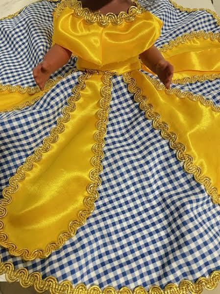Muneca de Las Dos Agua Santeria Egun Palo Doll Yemaya Ochun