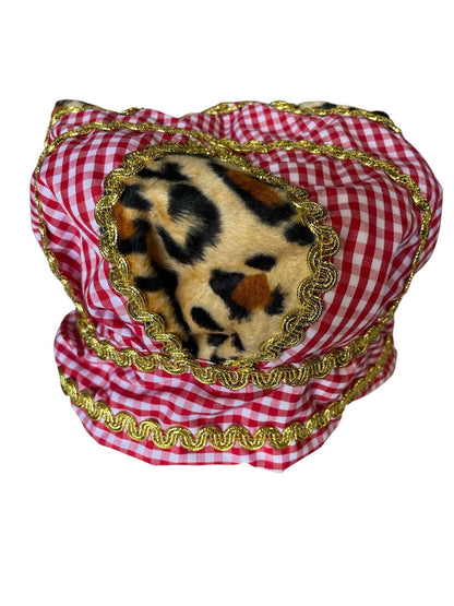 Gorro de Shango Chango  Hat Kabiosile Ginga Santeria Osha Santo Ifa Palo