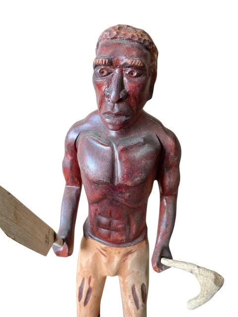 Alboran Congo Negro Doll Fransico Muneco 7 Rayo Santeria Osha Ifa Palo