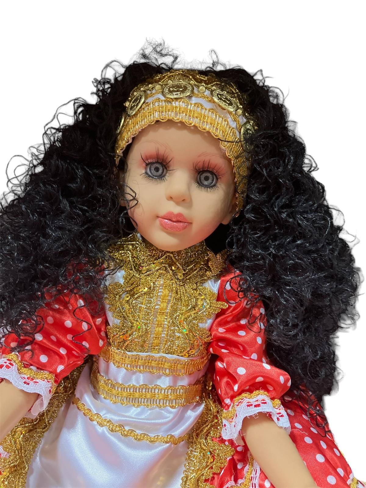 Muneca Gitana Gypsy Doll Santeria Palo Osha Ifa Egun