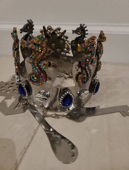 Corona De Yemaya Yemaja Crown Santeria Osha Ifa Orisha Religion