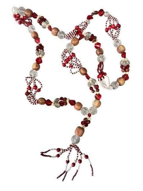 Collar de Maso de Shango Chango Mazo Santeria Osha Ifa Orisha Santo