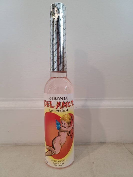 Love Colonia Amor Crusellas 7 oz Santeria Misa Osha Santo Ifa