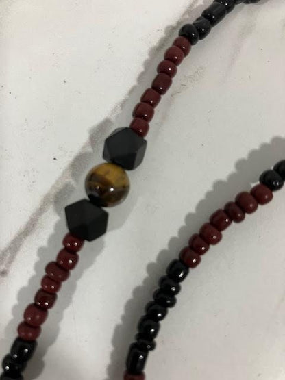 Collar De Asoli Babaluaye San Lazaro Azoyi Santeria Santo OSha Ifa Palo