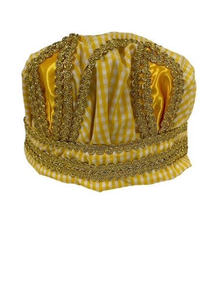 Gorro de Ochun Hat Oshun Yalorde Ginga Santeria Osha Santo Ifa Palo