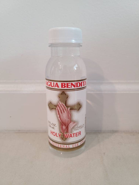 Holy Water Crusellas 7 oz Santeria Misa Osha Santo Ifa