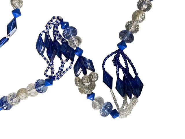 Collar de Maso de Yemaya Yemaja Mazo Santeria Osha Ifa Orisha Santo