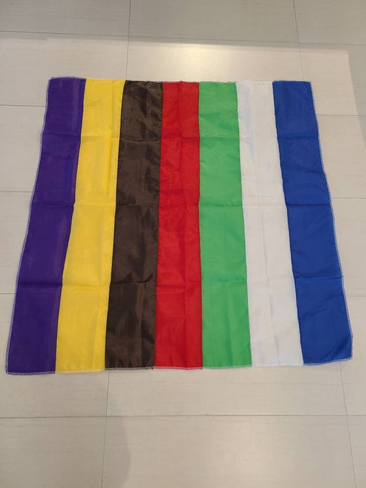 Panuelo de 7 Potencia Africana 7 Powers Santeria Santo Osha Ifa Palo