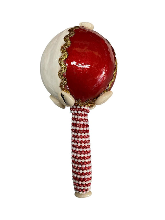 Maraca Shango Rattle Kabiosile Chango Santeria Osha Santo