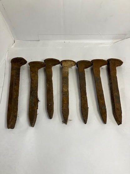 Railroad Spikes, Clavo de tren . Rustic Metal. Blacksmith Projects. santeria Palo Ifa Osha