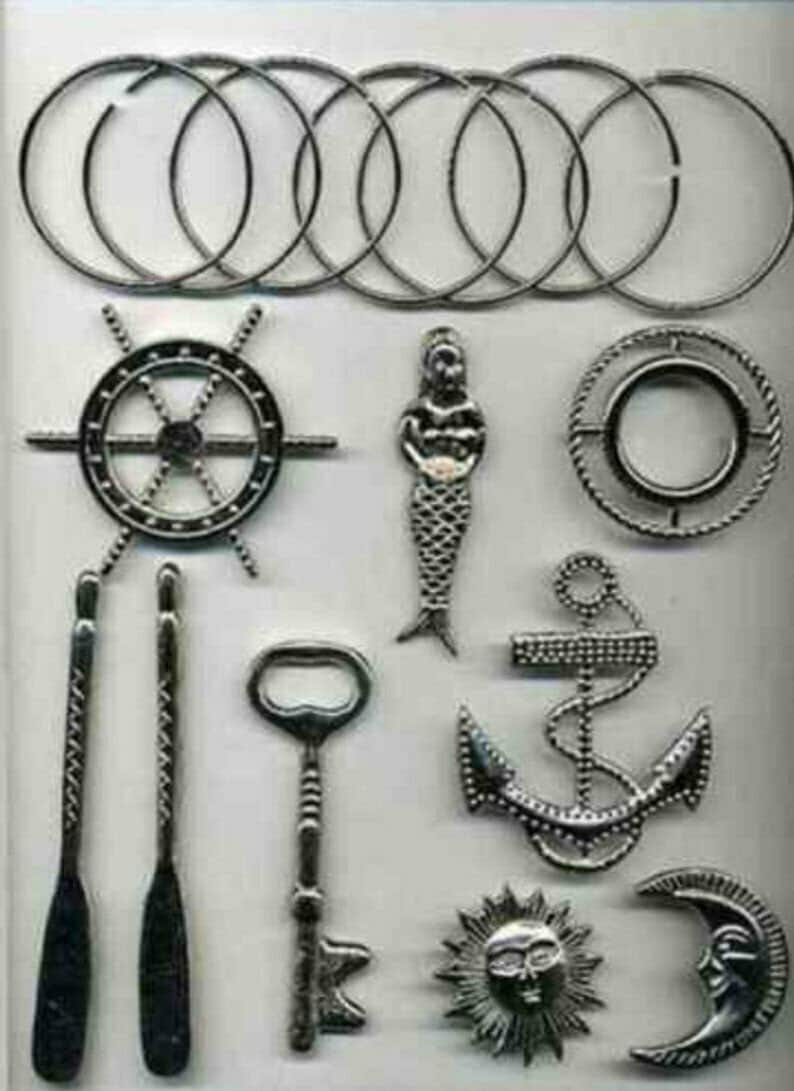 Herramienta Tools of Yemaya religion yoruba ifa santeria